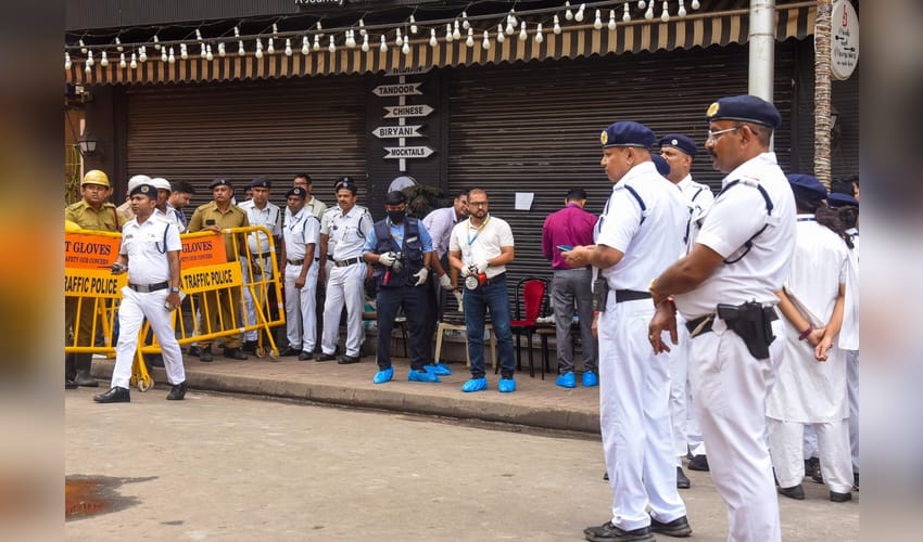 Kolkata: Hotel Fire on Mirza Ghalib Street