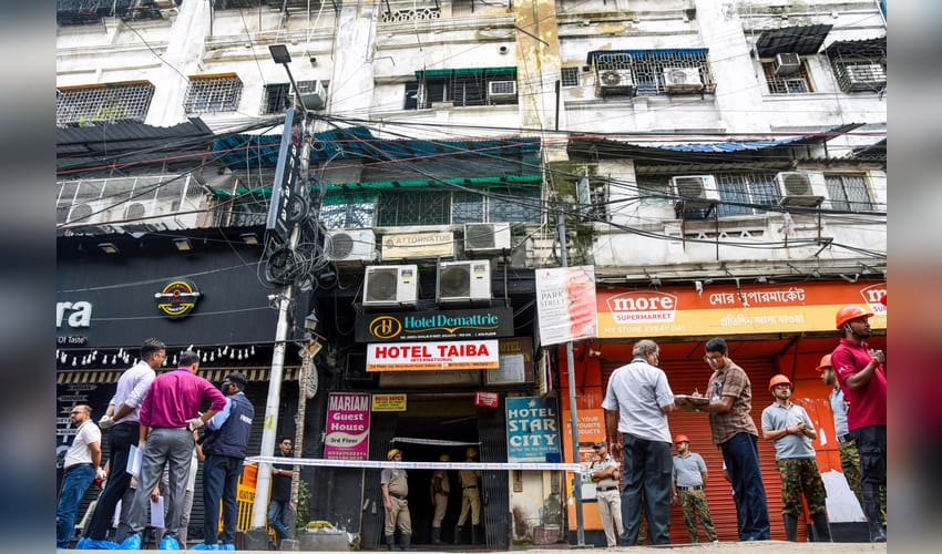 Kolkata: Hotel Fire on Mirza Ghalib Street