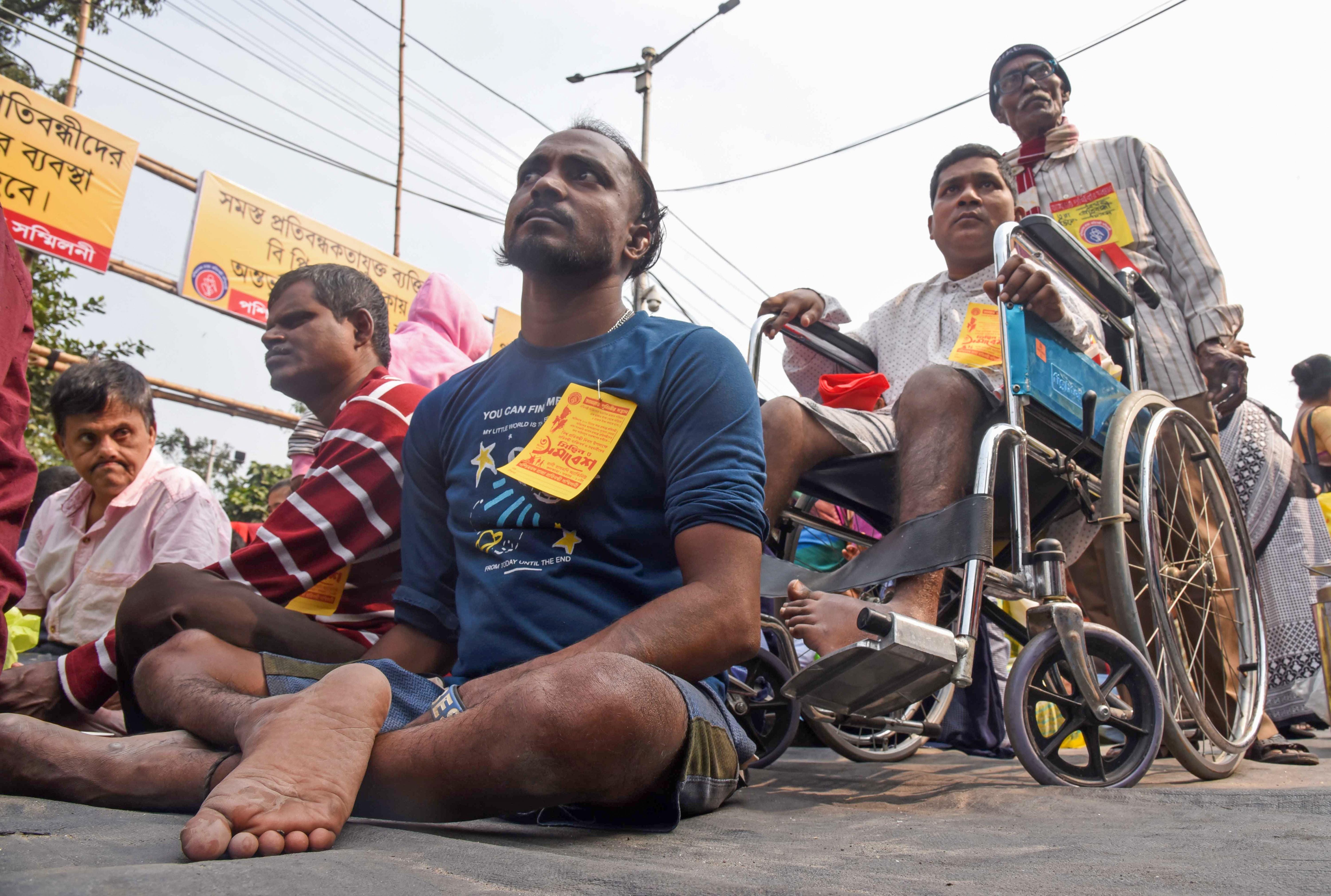 Kolkata: Rally on International Day of Persons with Disabilities