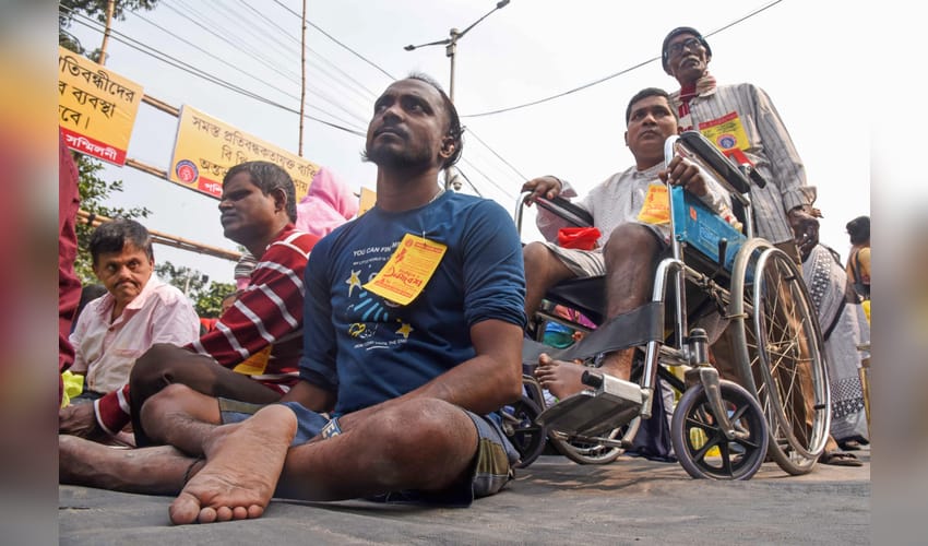 Kolkata: Rally on International Day of Persons with Disabilities