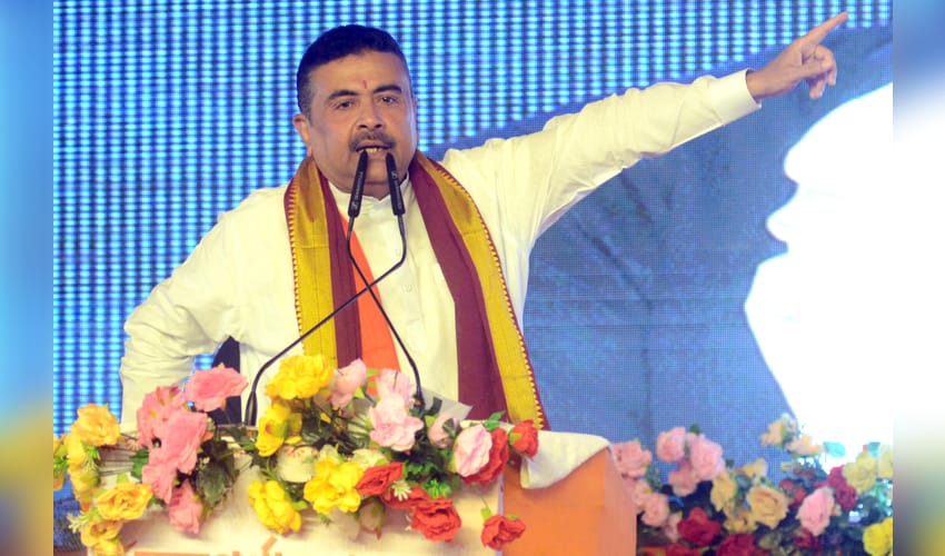 Kolkata: Suvendu Adhikari attends Annapurna Project event