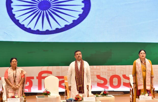 Kolkata: Suvendu Adhikari attends Kanya Ratna Diwas