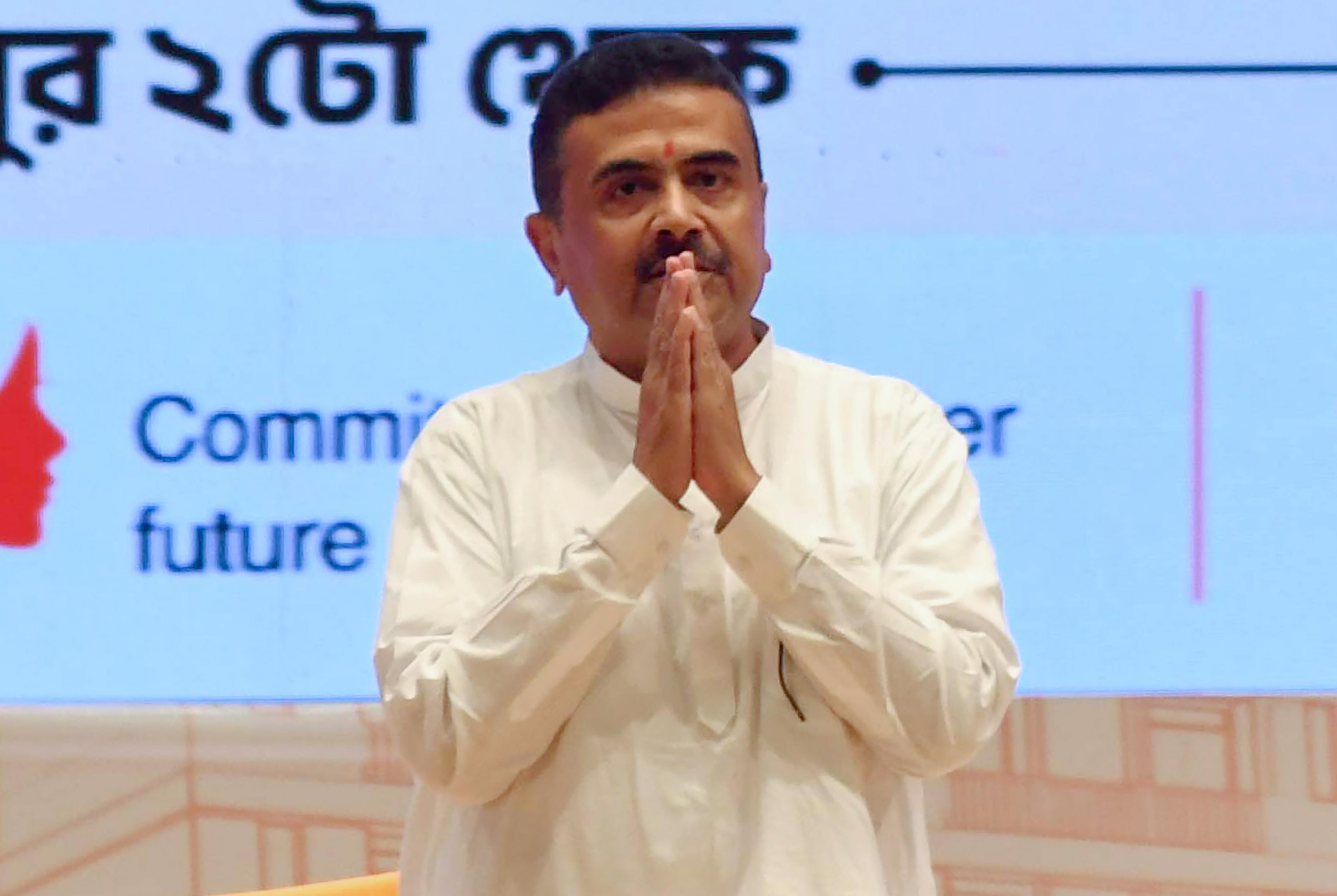 Kolkata: Suvendu Adhikari attends Kanya Ratna Diwas