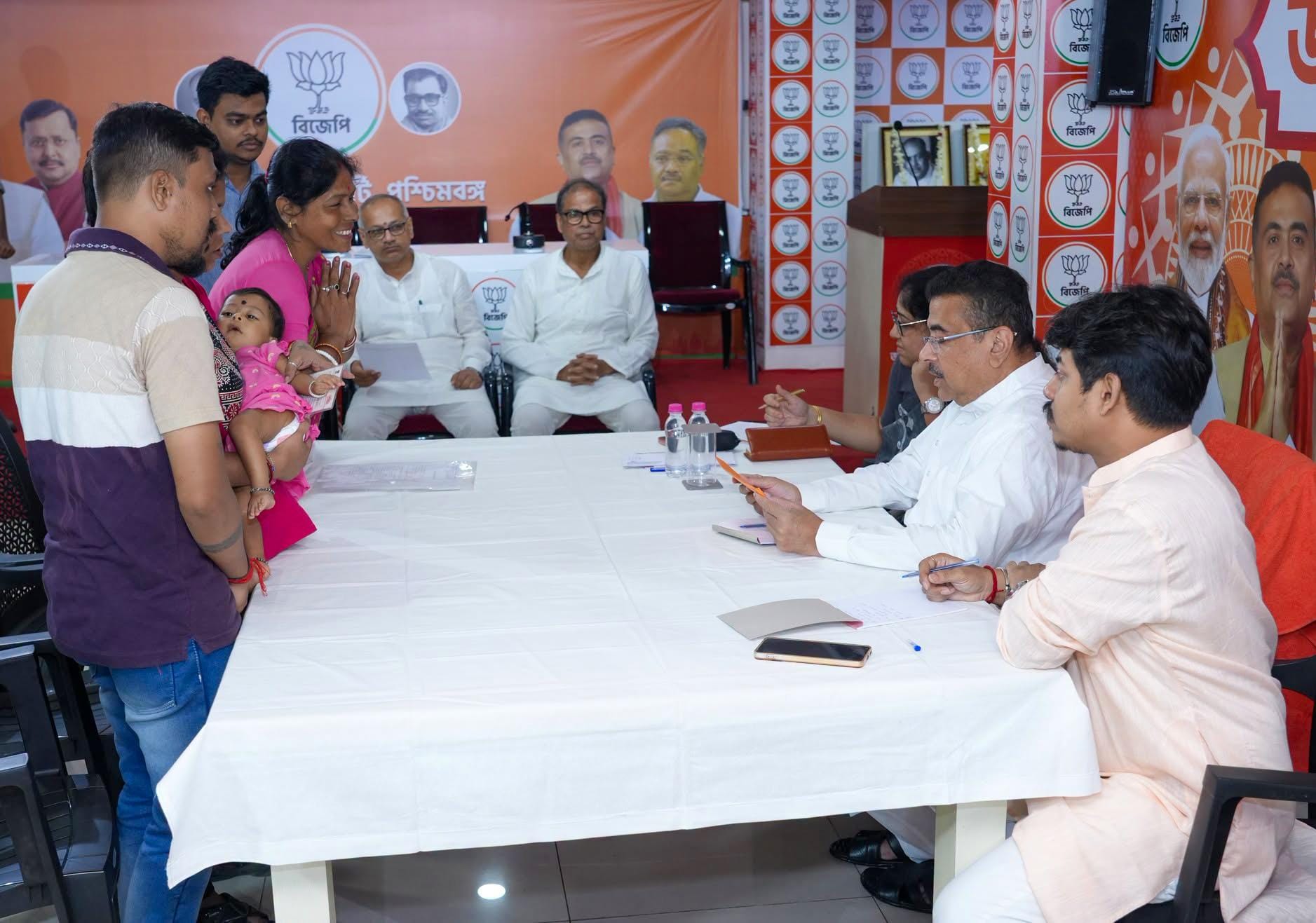 Kolkata: Suvendu Adhikari Holds Janata Darbar to Hear Public Grievances