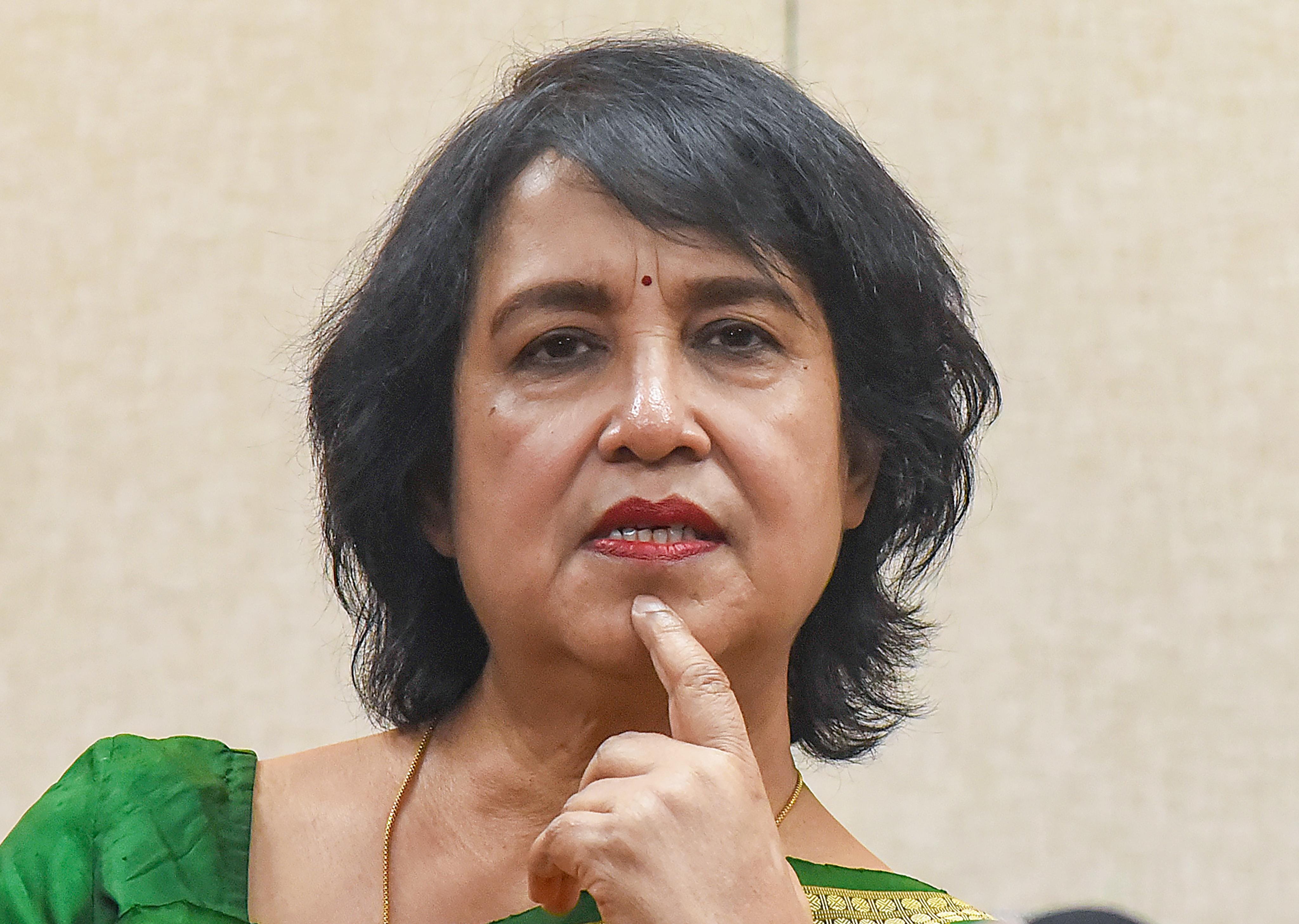Kolkata: Taslima Nasrin Addresses Press Conference