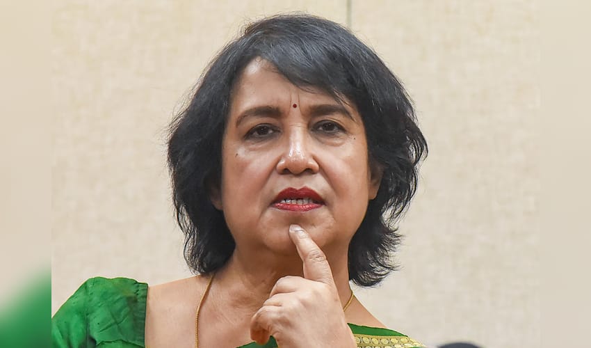 Kolkata: Taslima Nasrin Addresses Press Conference