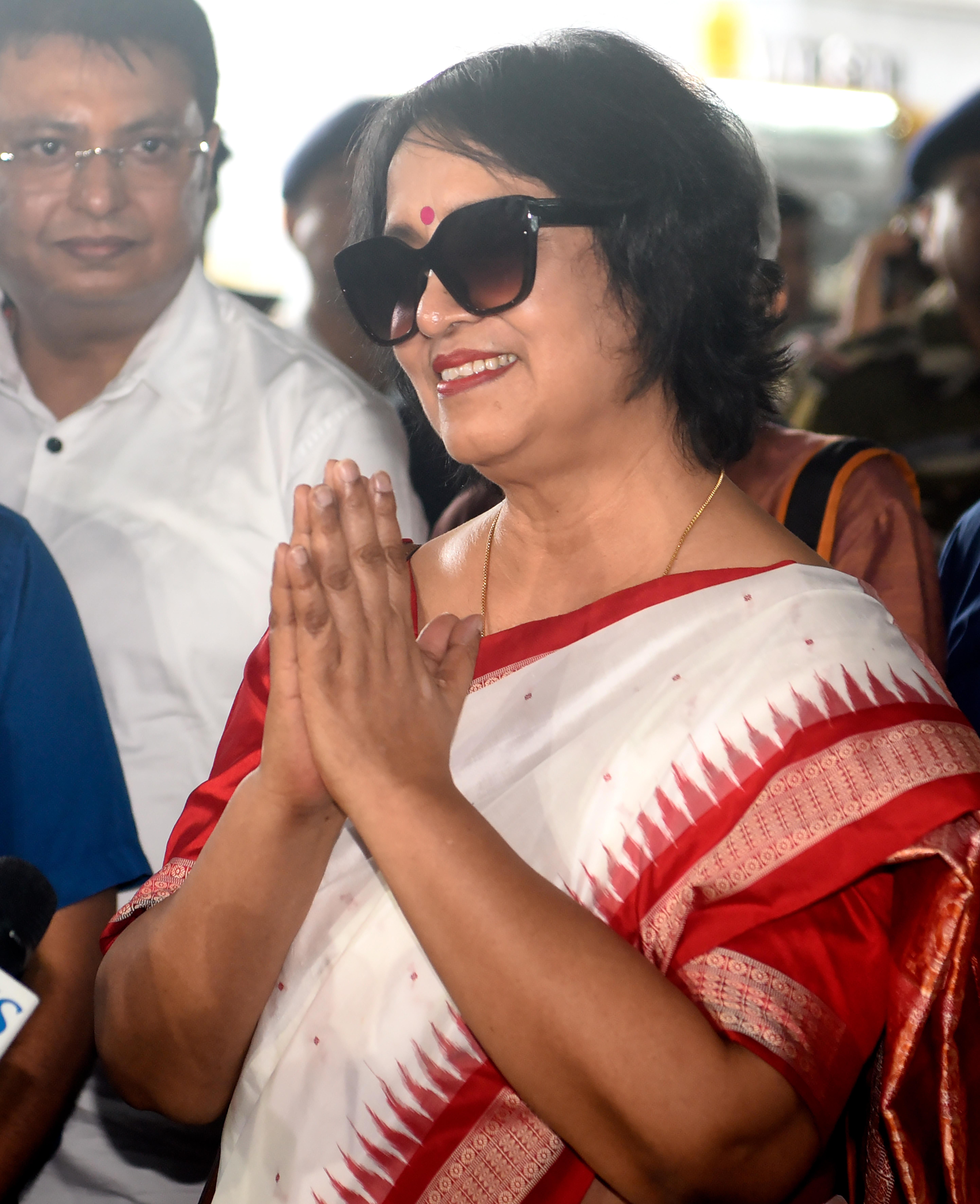 Kolkata: Taslima Nasrin arrives in Kolkata after nearly 19 years