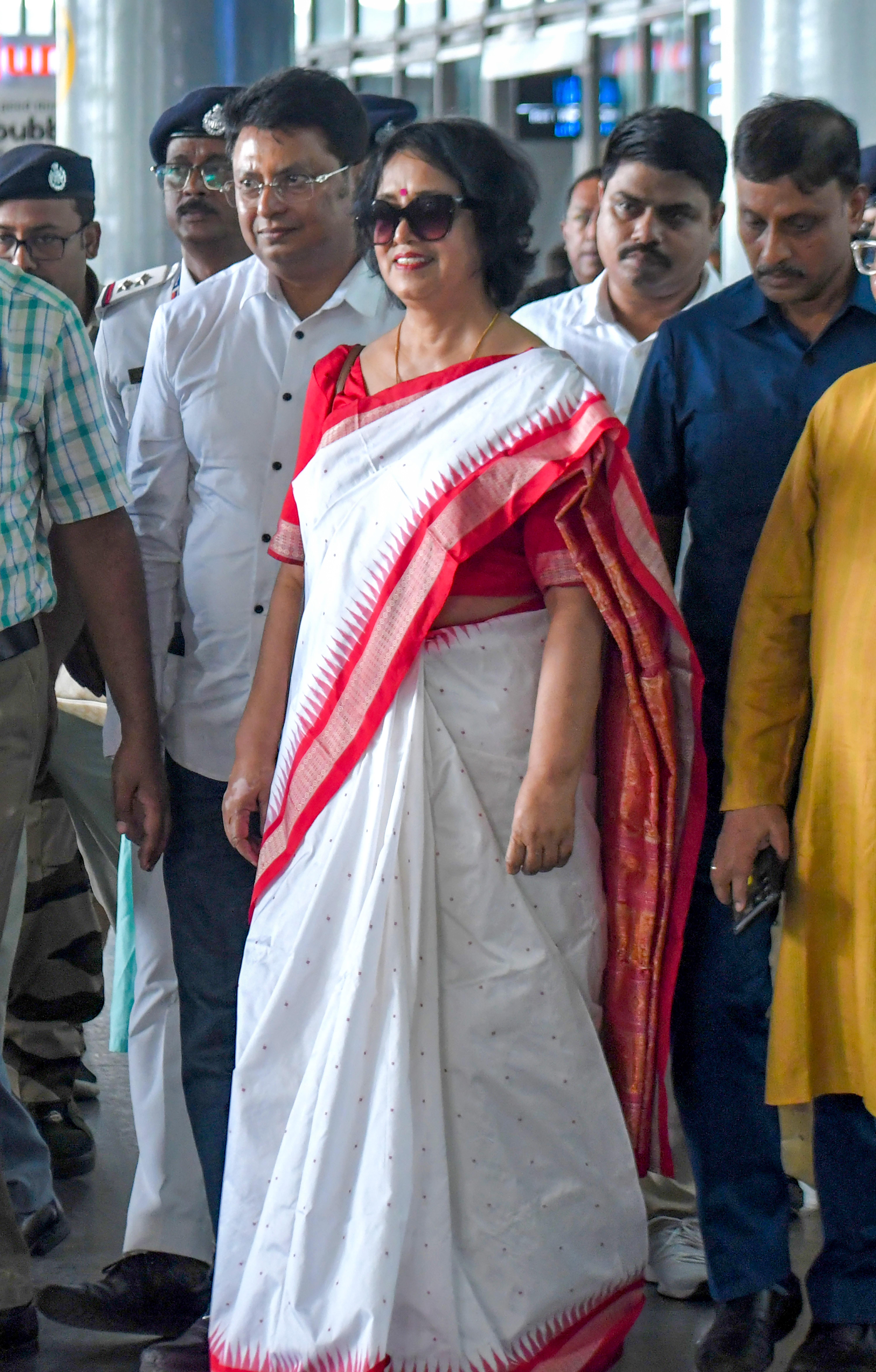 Kolkata: Taslima Nasrin arrives in Kolkata after nearly 19 years