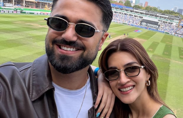 Kriti Sanon captures fond memory with rumoured beau Kabir Bahia from the cricket ground