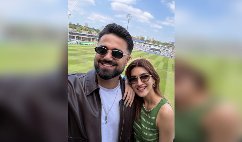 Kriti Sanon captures fond memory with rumoured beau Kabir Bahia from the cricket ground