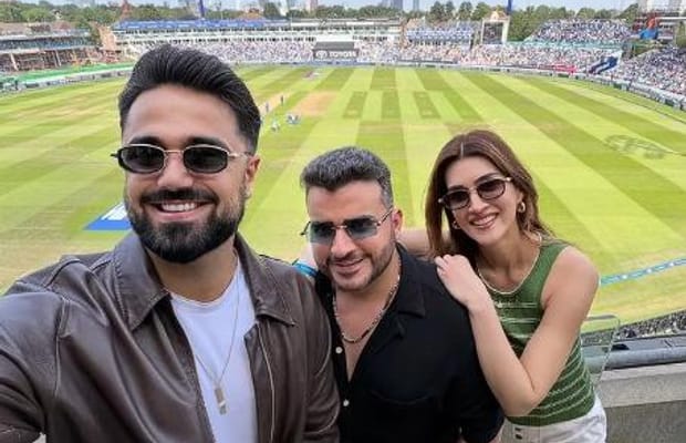 Kriti Sanon enjoys England and India’s match with rumoured boyfriend Kabir Bahia at Edgbaston Stadium