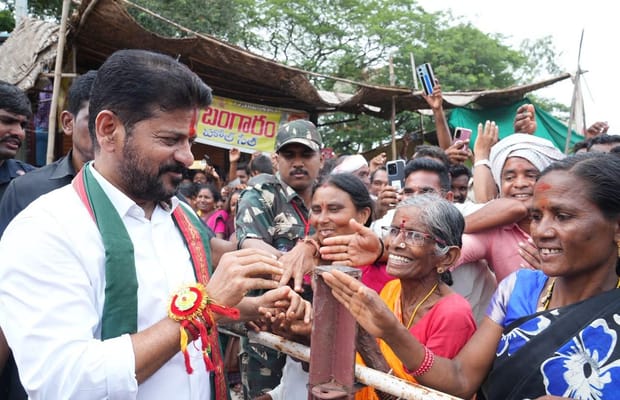 KTR drove out sister for property: CM Revanth Reddy