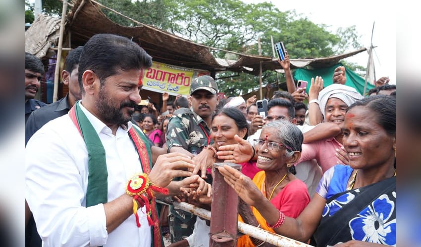 KTR drove out sister for property: CM Revanth Reddy