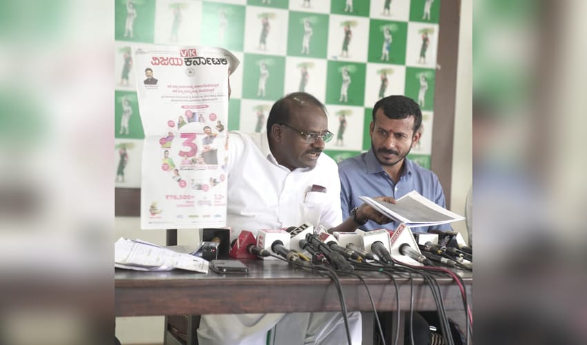 Kumaraswamy slams Rahul Gandhi's silence over KPSC recruitment scam