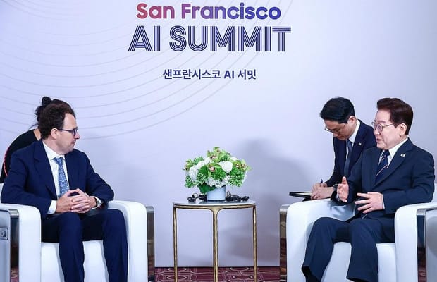 Lee meets OpenAI and Nvidia CEOs, calls for greater roles in AI projects