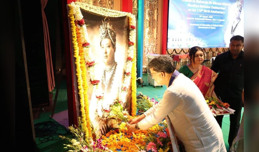 Left Front govt ignored erstwhile kings and their legacy: Tripura CM (Photo: IANS)