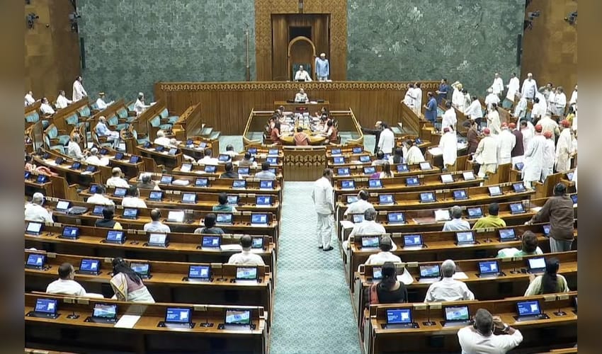 Lok Sabha adjourned till 2 pm amid heavy Oppn sloganeering
