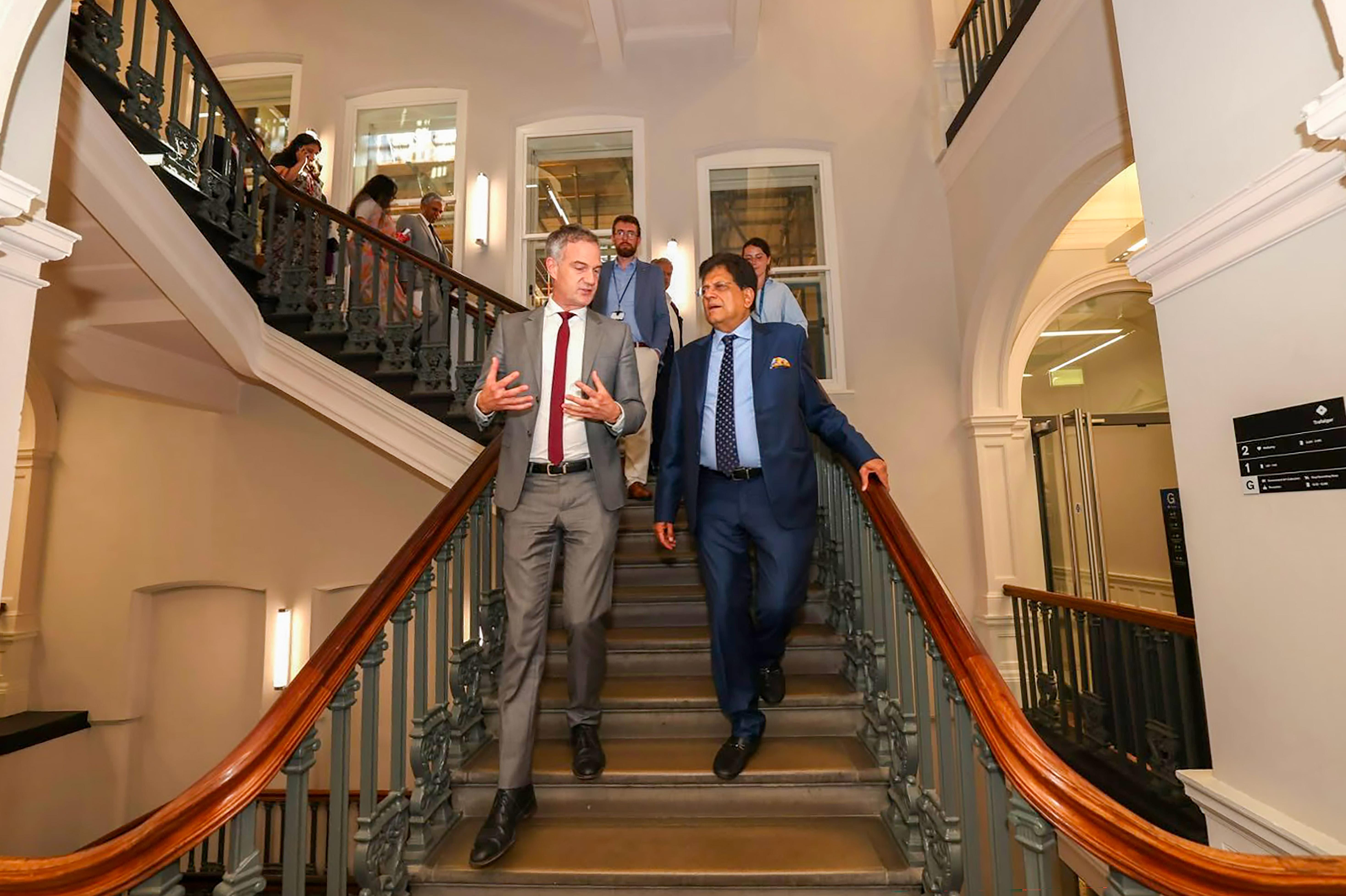 London: Piyush Goyal holds talks with UK counterpart Peter Kyle