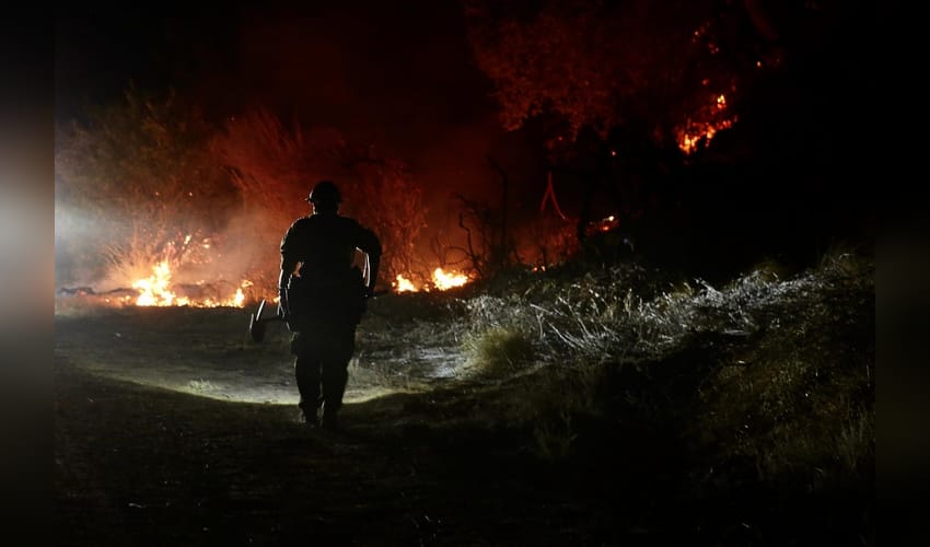 Los Angeles,wildfire in Arcadia,wildfire,California,Southern California