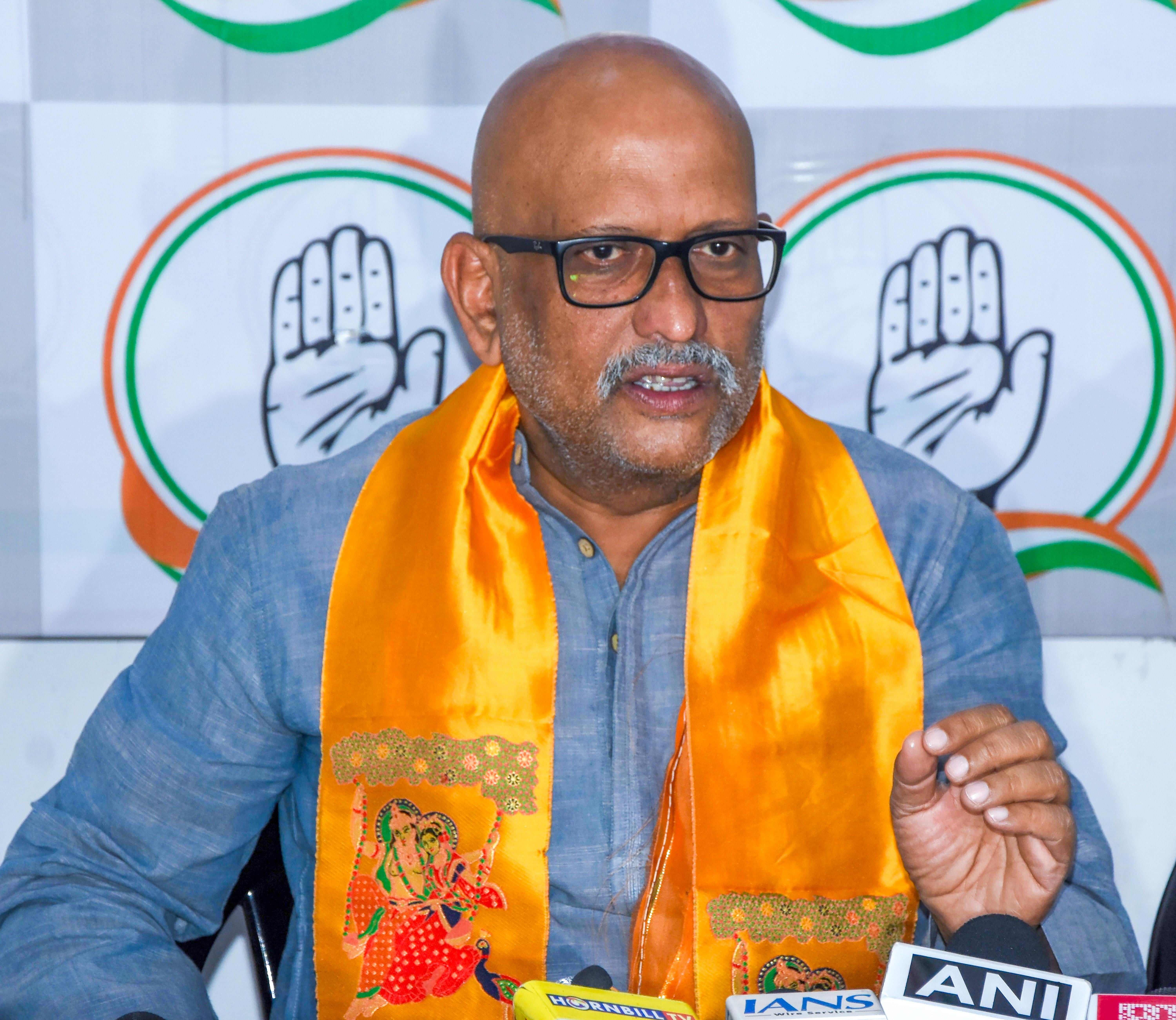 Lucknow: Ajay Rai addresses press conference