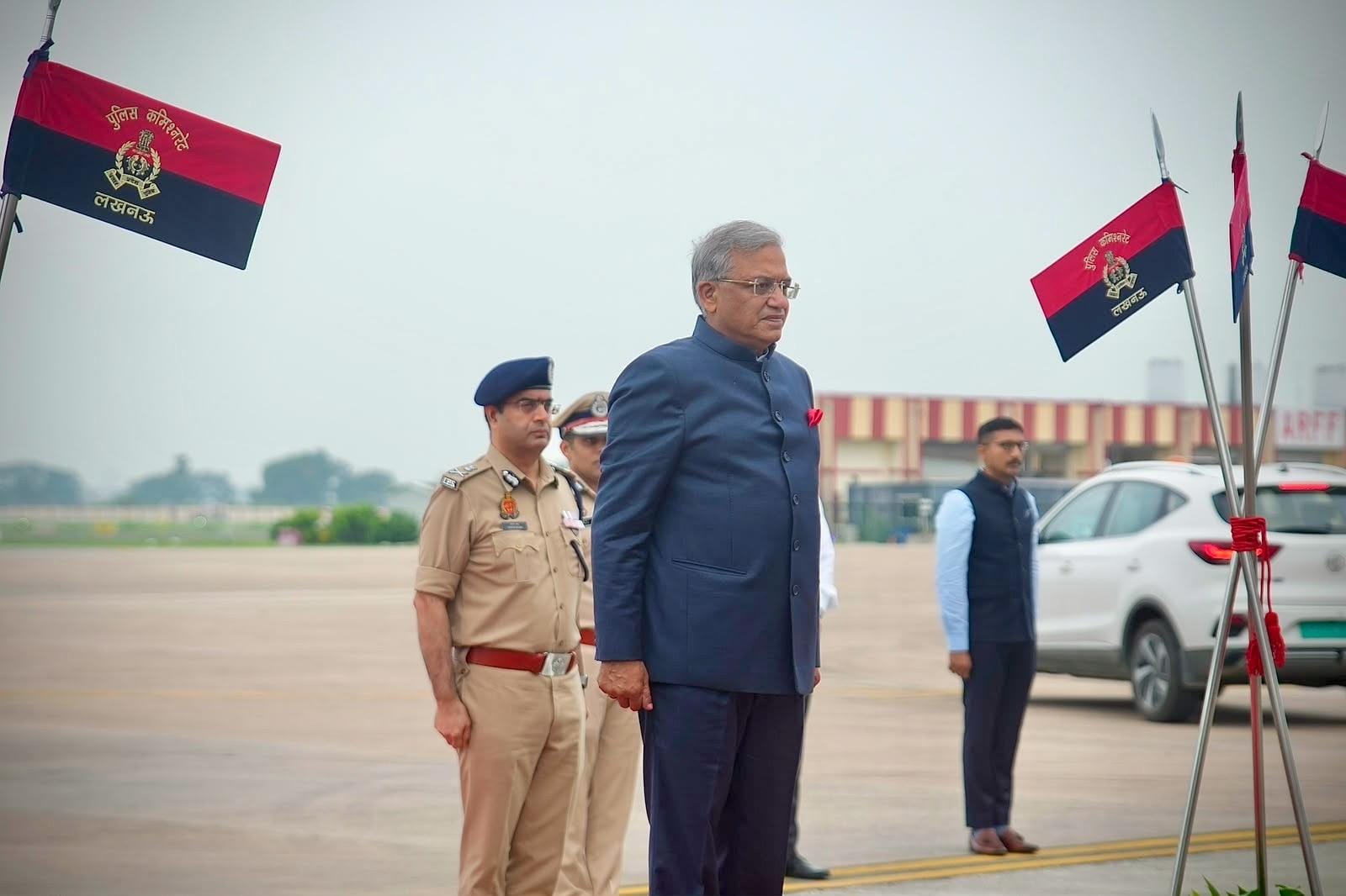 Lucknow: CEC Gyanesh Kumar arrives for two-day visit