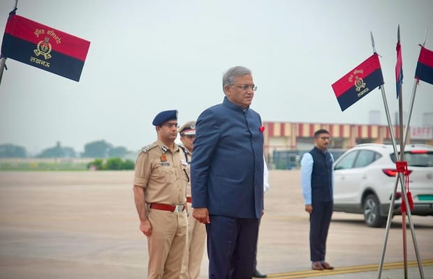 Lucknow: CEC Gyanesh Kumar arrives for two-day visit