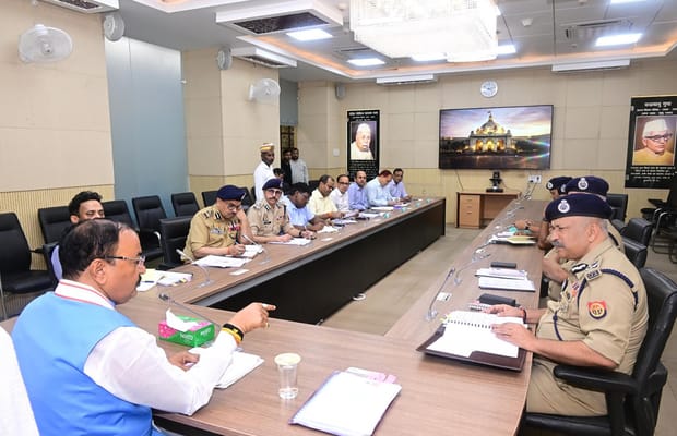 Lucknow: UP Deputy CM Keshav Prasad Maurya reviews law and order ahead of Monsoon Session 2026