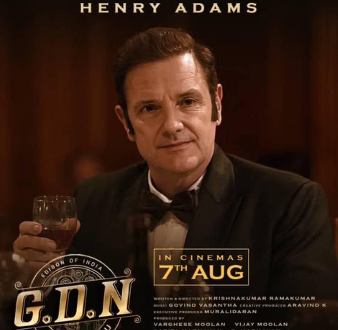 Madhavan-starrer GDN's makers reveal Hollywood actor Carl Andrew Harte's look as Henry Adams in film! (Photo:Varghese Moolans Pictures/Instagram)