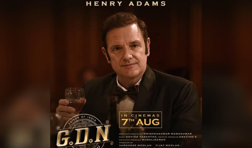 Madhavan-starrer GDN's makers reveal Hollywood actor Carl Andrew Harte's look as Henry Adams in film! (Photo:Varghese Moolans Pictures/Instagram)