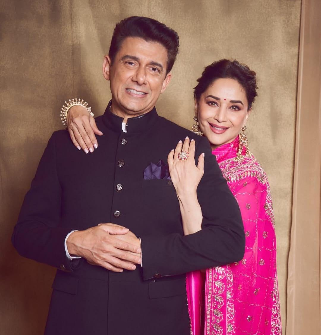 Madhuri Dixit pens romantic note for husband Shriram Nene: ‘Some moments are special’
