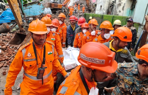 Maharashtra: Four-storey building collapses in Bhiwandi; six dead, rescue operation underway