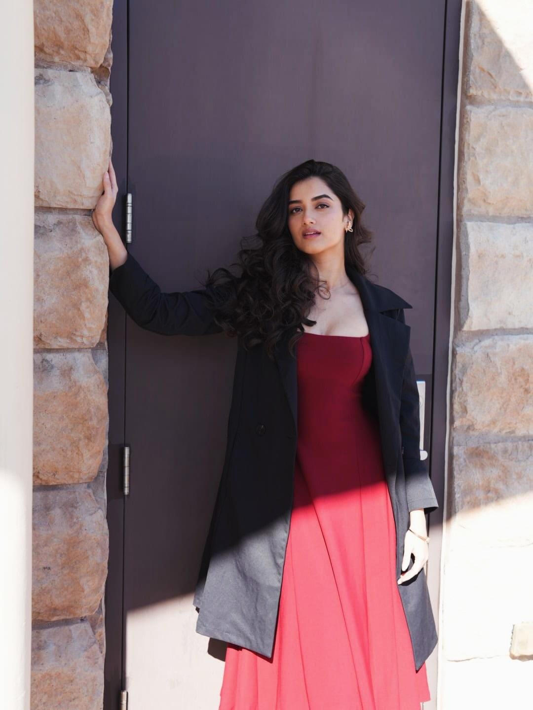 Makers of upcoming film starring Aditya Roy Kapur, deny casting Bhagyashree Borse in the film (Photo Credit: Bhagyashrii Borse/Instagram)