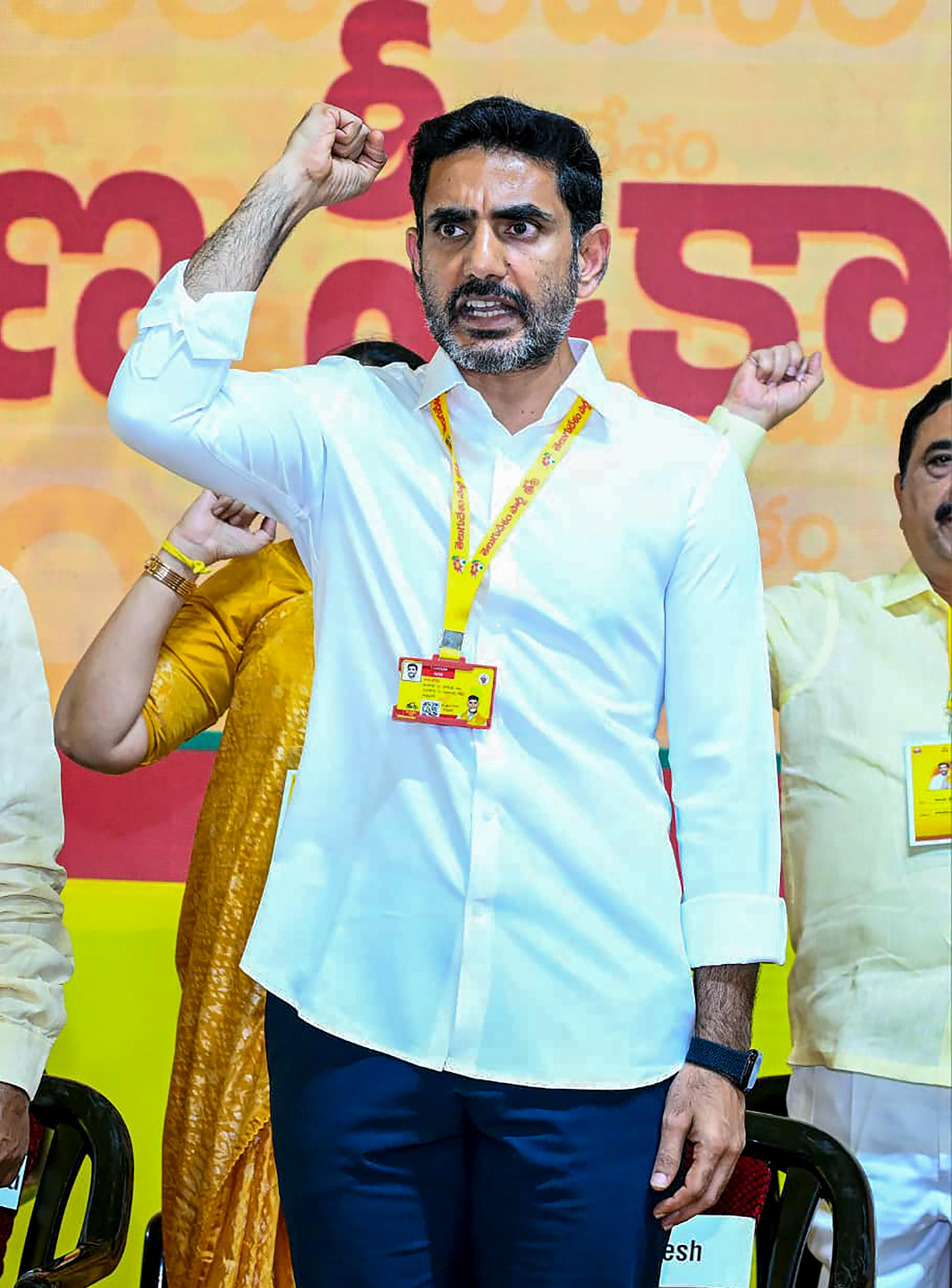 Mangalagiri: Nara Lokesh Assumes Charge as TDP National Working President