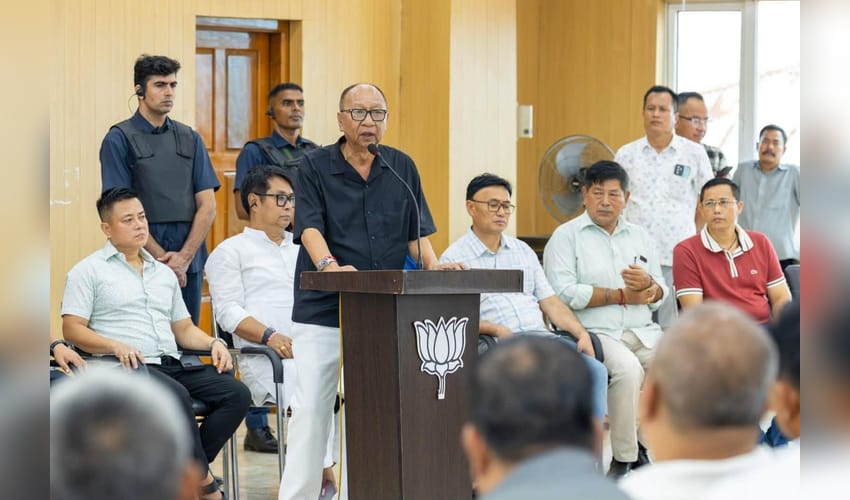 Manipur CM urges collective efforts to restore lasting peace, normalcy