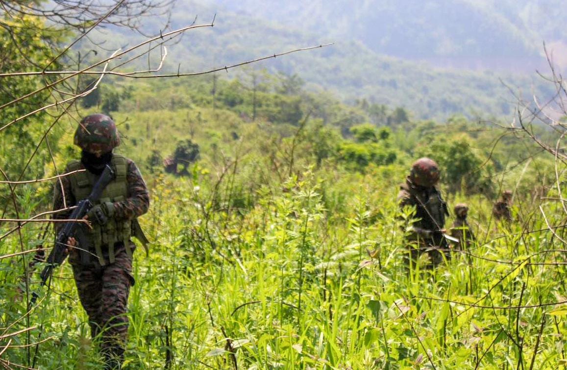 Manipur: Security forces conduct area domination patrols