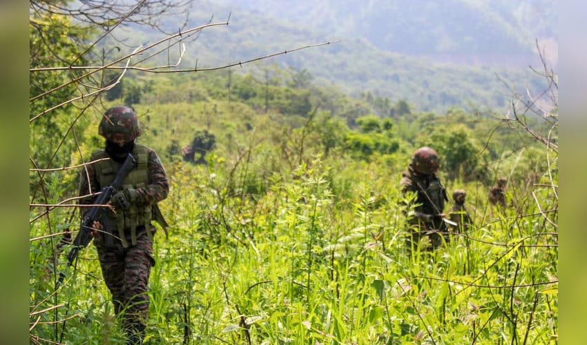 Manipur: Security forces conduct area domination patrols
