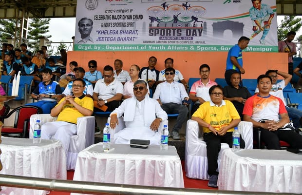 Manipur sportspersons will continue to bring glory to state and nation: Sports Minister
