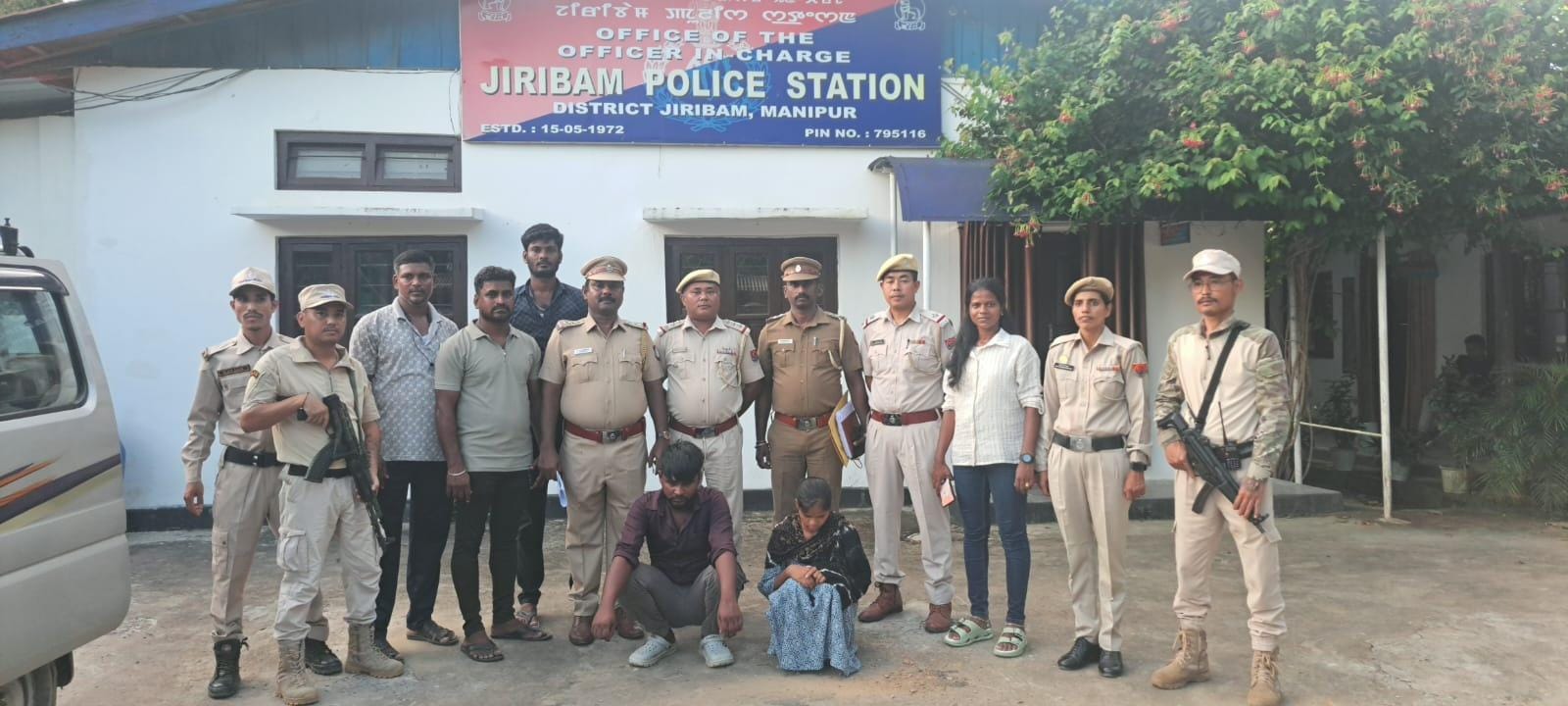 Manipur, Tamil Nadu Police jointly arrest two in woman missing case 