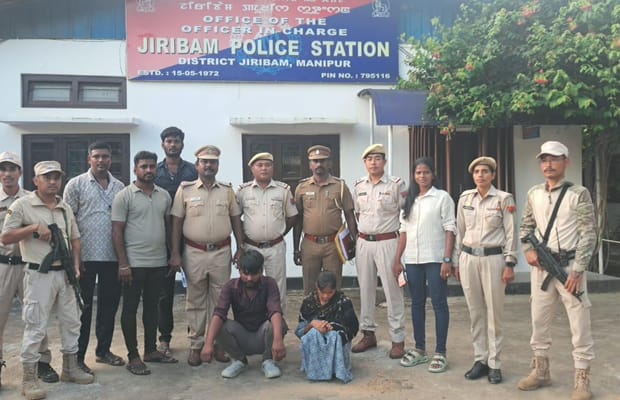 Manipur, Tamil Nadu Police jointly arrest two in woman missing case