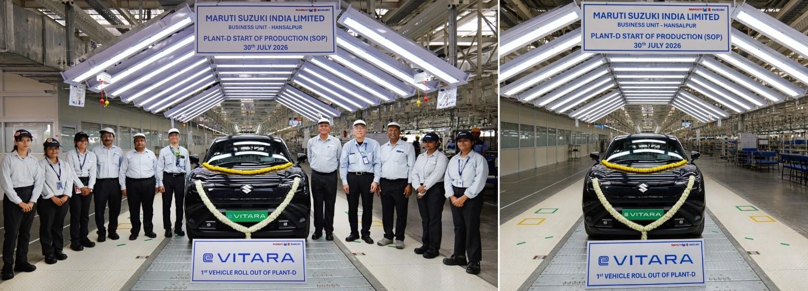 Maruti Suzuki India begins production at 4th Gujarat plant, e VITARA to roll out first