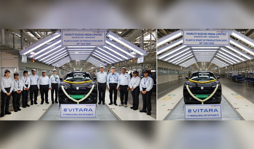 Maruti Suzuki India begins production at 4th Gujarat plant, e VITARA to roll out first