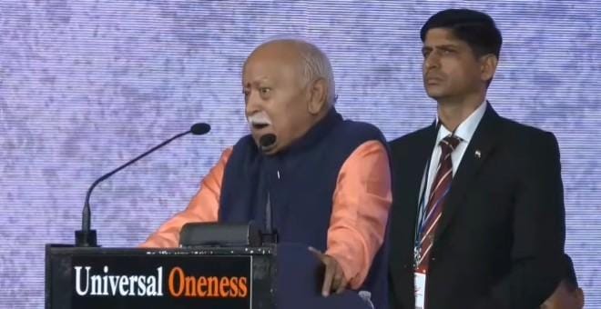 Material wealth cannot satisfy: Mohan Bhagwat