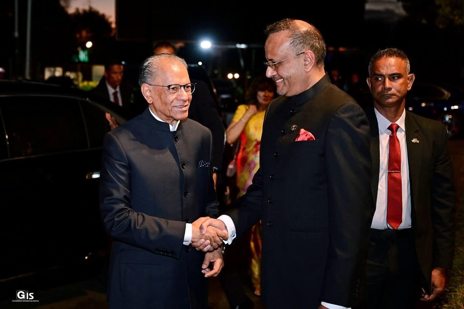 Mauritius President raises toast celebrating the longstanding friendship with India