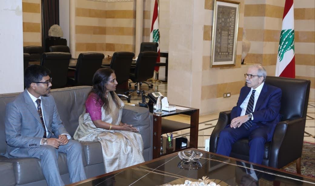 MEA Secretary Ranganathan calls on Lebanon PM, discusses building strong bilateral cooperation