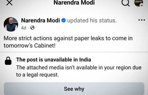 Meta restores PM Modi's Facebook video, says removal was an error