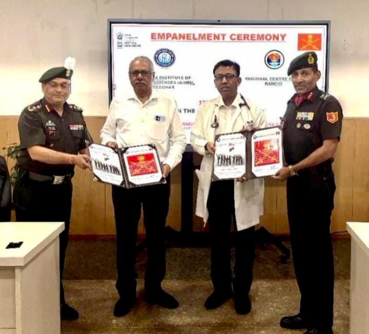 Military veterans, Veer Naris and dependents of Jharkhand can now get treatment at AIIMS Deoghar