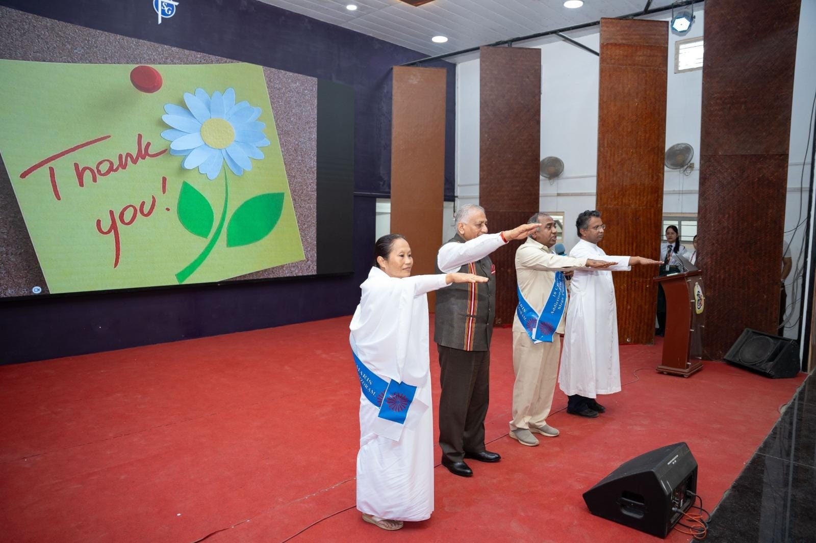Mizoram Guv joins addiction‑free pledge campaign in Aizawl (Photo: IANS)