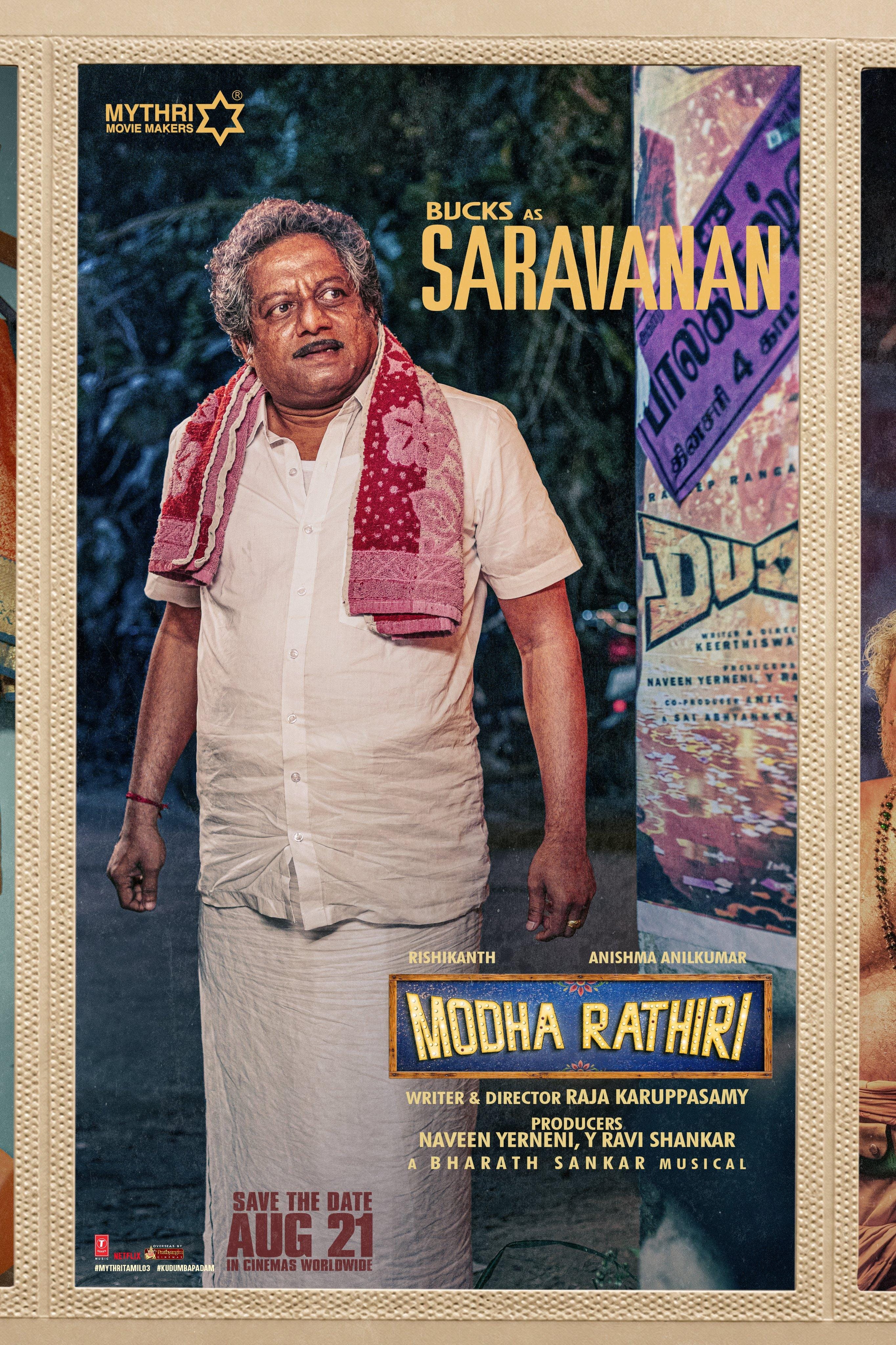 'Modha Rathiri' makers reveal Chethan, Bucks's characters in film (Photo: Mythri Movie Makers/X)