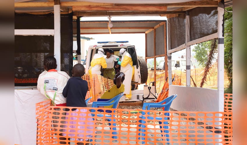 Mongbwalu: Health workers respond to Ebola cases