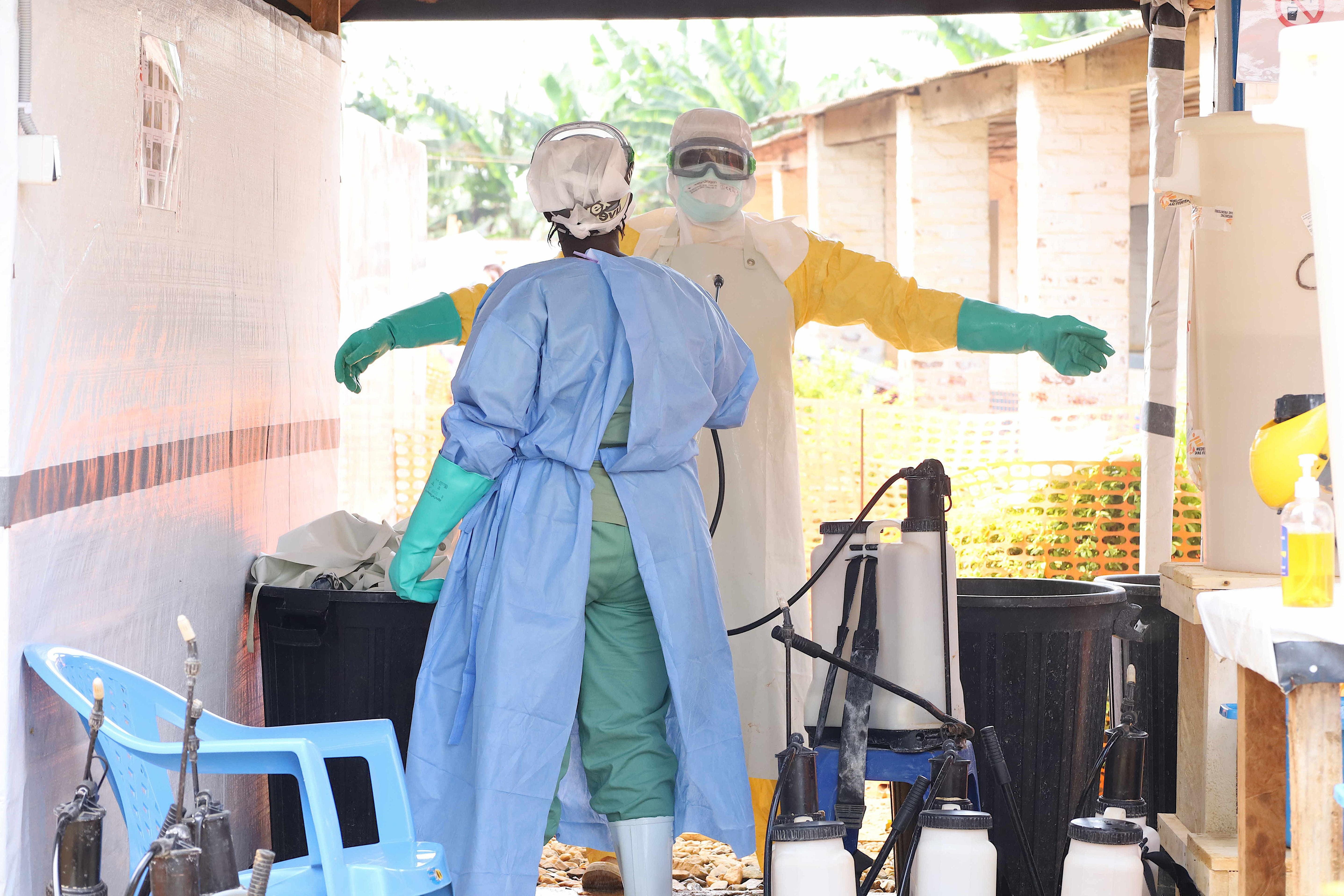 Mongbwalu: Health workers respond to Ebola cases